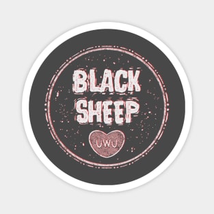 Black sheep (white) Magnet